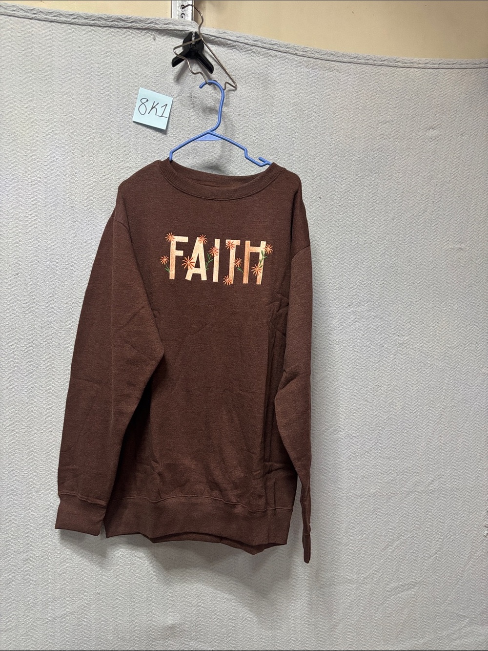 2XL faith sweatshirt